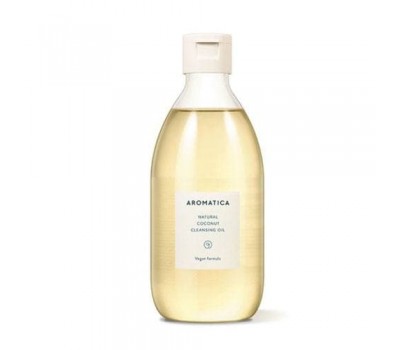 AROMATICA Natural Coconut Cleansing Oil 300ml - Hydrophiles Kokosnussöl 300ml AROMATICA Natural Coconut Cleansing Oil 300ml