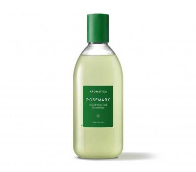 AROMATICA Rosemary Scalp Scaling Shampoo 400ml - Бессульфатный укрепляющий шампунь с розмарином 400мл