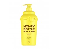 Auau Honey Bottle Body Wash Woody Musk 1004ml - Гель для душа 1004мл