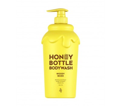Auau Honey Bottle Body Wash Woody Musk 1004ml