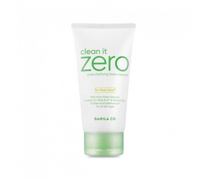 BANILA CO Clean It Zero Pore Clarifying Foam Cleanser 150ml – Мягкая очищающая пенка для умывания 150мл