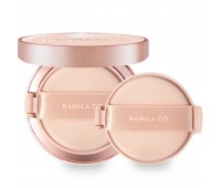 Banila Co Covericious Skin Fit Cushion Foundation No.21 Peach 14g + 14g Refill - Кушон 14г + 14г рефил