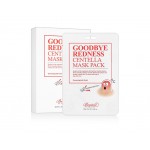 Benton Goodbye Redness Centella Mask Pack 10ea x 20g