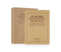 Benton Snail Bee High Content Mask Pack 10ea x 20g - Тканевая маска с улиткой и пчелиным ядом 10шт х 20г