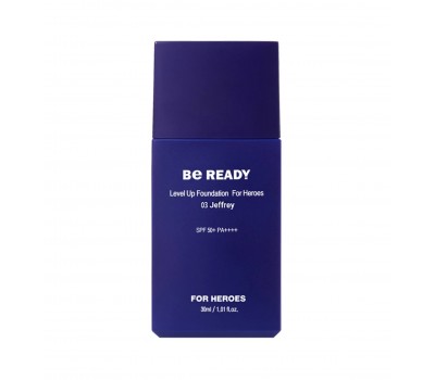 BE READY Level Up Foundation For Heroes SPF50+ PA++++ No.3 30ml