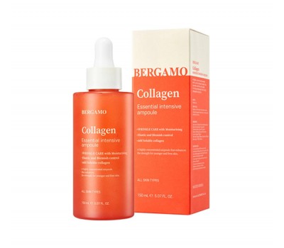 Bergamo Collagen Essential Intensive Ampoule 150ml - Интенсивная ампула с коллагеном 150мл