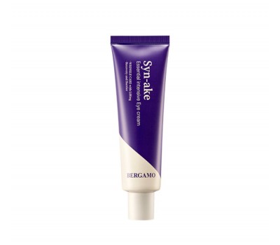 Bergamo Syn-Ake Essential Intensive Eye Cream 100g - Крем для век с пептидом змеиного яда 100г