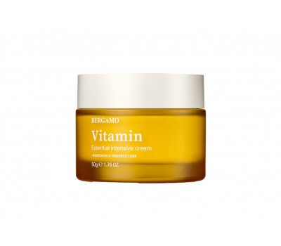 Bergamo Vitamin Essential Intensive Cream 50г - Крем для лица с витаминами 50г