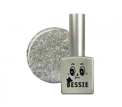 BESSIE Color Glitter Gel GL22 11ml - Цветной гель-лак с блестками 11мл