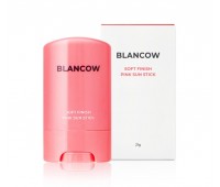 BLANCOW Soft Finish Pink Sun Stick SPF50+ PA+++ 21g - Солнцезащитный стик 21г