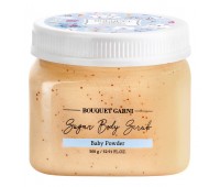 Bouquet Garni Sugar Body Scrub Baby Powder 500g - Парфюмированный скраб для тела 500мл