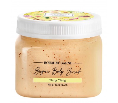 Bouquet Garni Sugar Body Scrub Ylang Ylang 500g - Парфюмированный скраб для тела 500мл