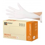 BRICKGLO Nitrile Gloves Compact Up L 50ea
