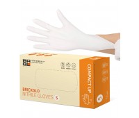 BRICKGLO Nitrile Gloves Compact Up S 50ea - Нитриловые перчатки 50шт