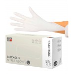 BRICKGLO Nitrile Gloves Standart L 100ea 