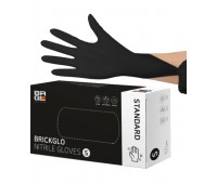 BRICKGLO Nitrile Gloves Standart S 100ea - Нитриловые перчатки 100шт