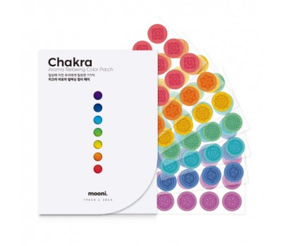 Chakra Aroma Relaxing Patch 252 штуки в наборе из 7 предметов.