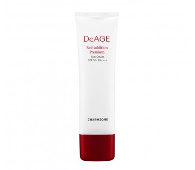 Charmzone DeAGE Red Addition Sun Cream SPF50+ PA++++ 50ml - Солнцезащитный крем 50мл