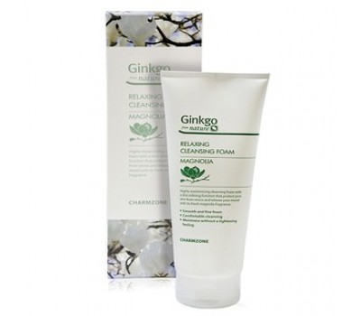 Charmzone Ginkgo Cleansng Cream200g - Натуральный пенный очищающий крем
