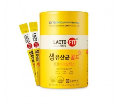 Chong Kun Dang Lacto-Fit Gold Probiotics SYNBiotic 80ea x 2g