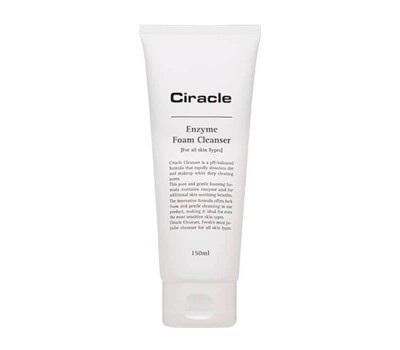 Ciracle Enzyme Foam Cleanser 150ml -  Бережная пенка для умывания лица с энзимами папайи 150мл