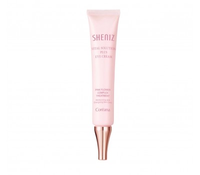 Coreana Sheniz Vital Solution Plus Eye Cream 30ml - Крем для век с цветочными экстрактами 30мл