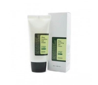 COSRX Aloe Soothing Sun cream SPF50+/PA+++ 50 ml - солнцезащитный крем с Алое