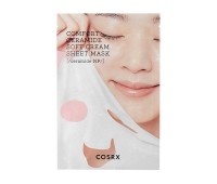 COSRX Balancium Comfort Ceramide Soft Cream Sheet Mask 1ea-Creme Stoffmaske mit Ceramide 1pc COSRX Balancium Comfort Ceramide Soft Cream Sheet Mask 1ea