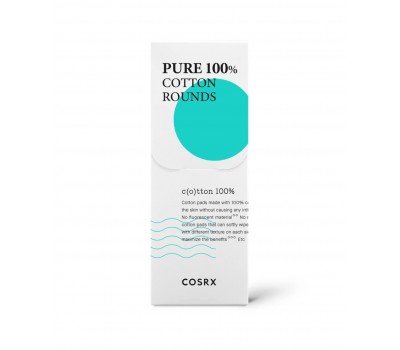 COSRX Pure 100% Cotton Rounds 60ea - Ватные диски из хлопка 60шт