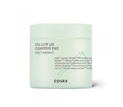COSRX Pure Fit Cia Low pH Cleansing Pad 100ea - Очищающие спонжи для лица с успокаивающим и регенерирующим действием 100шт