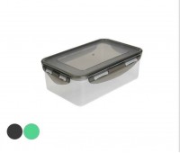 Daiso Fresh airtight container rectangular 1L - Герметичный контейнер для хранения прямоугольный 1л
