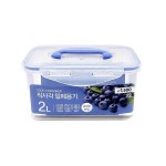 Daiso Plastic container with handle 2L 