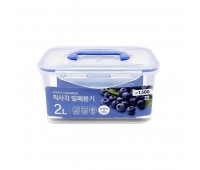 Daiso Plastic container with handle 2L 