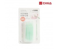 Daiso Plastic toothpicks 60ea 