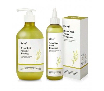 DALEAF Chlorella Better Root Relaxing Shampoo + Water Treatment