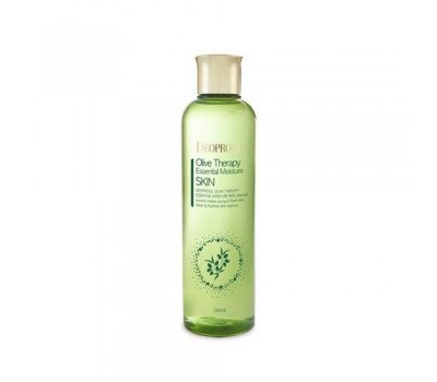 DEOPROCE Olive Therapy Essential Moisture Skin 260ml - Тонер с экстрактом оливы 260мл
