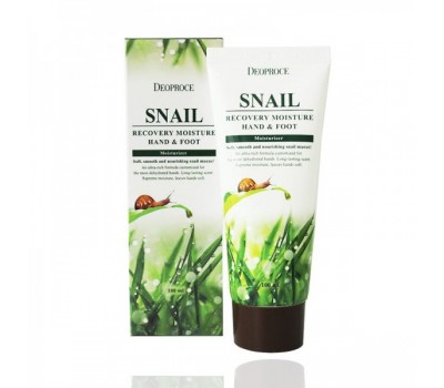 Deoproce Snail Recovery Moisture Hand Foot Cream  100g