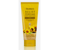 Deoproce Reliff Perfume Body Scrub Wash Yellow 200g 