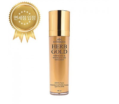Estheroce herb gold whitening and wrinkle care Emulsion 135ml