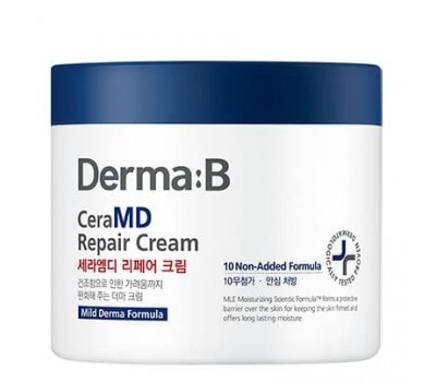 Derma:B CeraMD Repair Cream 430ml - Интенсивно увлажняющий и восстанавливающий крем для тела 430мл