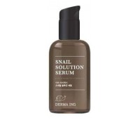 Derma ING Snail Solution Serum 75ml - Сыворотка для лица с муцином улитки 75мл