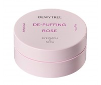 DEWYTREE Prime De-puffing Rose Eye Patch 60ea - Гидрогелевые патчи с экстрактом розы 60шт