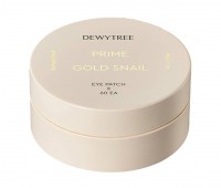 DEWYTREE Prime Gold Snail Eye Patch 60ea - Гидрогелевые патчи с золотом и муцином улитки 60шт
