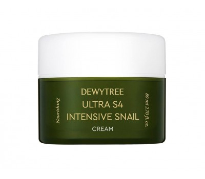 DEWYTREE ULTRA S4 Intensive Snail Cream 80ml - Крем для лица с экстрактом секрета улитки 80мл