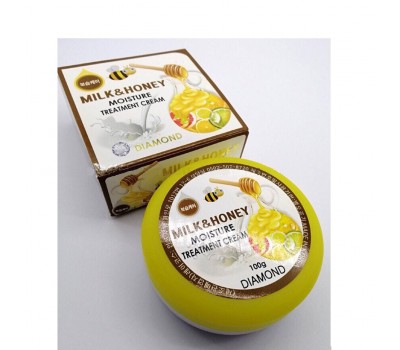 Diamond Milk & Honey Moisture Treatment Cream 100g