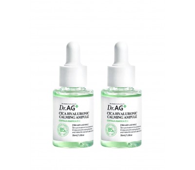 Dr.AG+ Cica hyaluronic calming ampule 2ea x 35ml