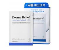 Dr. Banggiwon Derma Relief Hydra Cream Mask Pack 10ea x 26ml - Увлажняющая тканевая маска 10шт х 26мл
