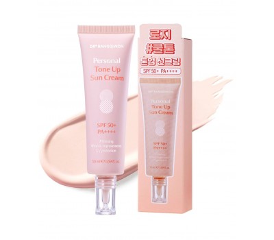 Dr.Banggiwon Personal Tone Up Sun Cream SPF50+ PA++++ Rose 50ml - Солнцезащитный крем 50мл