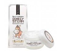 Elizavecca Silky Creamy Donkey Steam Moisture Milky Cream 100ml. — Паровой крем для лица