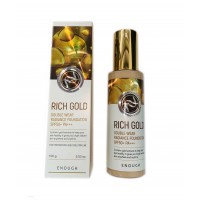 Enough Rich Gold Double Wear Radiance Foundation SPF50+ PA+++ 100 g - тональная основа с золотом